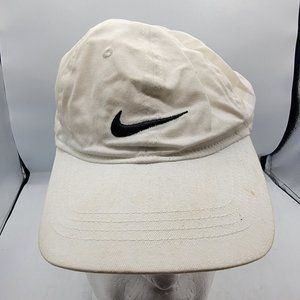 Nike Logo Hat Kids Strapback White Baseball Hat Cap Just Do It Swoosh